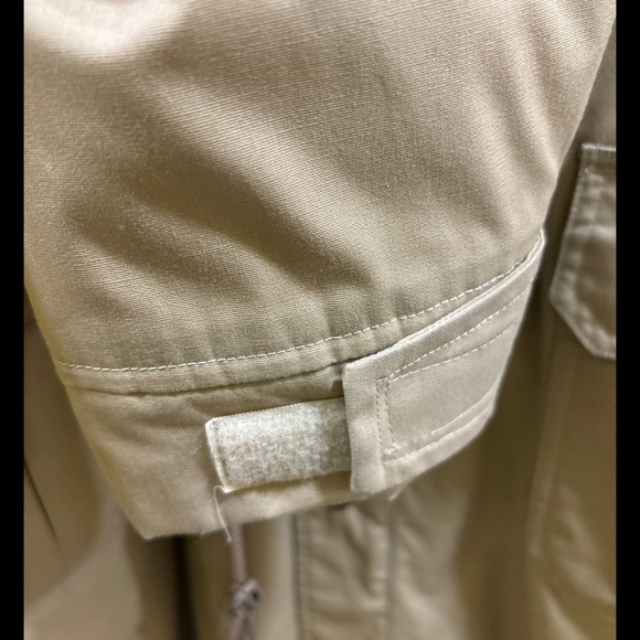 Mens Unisex VTG Porsha by Winer Full Length Winter Coat Utility Khaki Sz XLarge - Picture 4 of 10